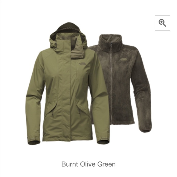 womens north face 3 in 1 coat